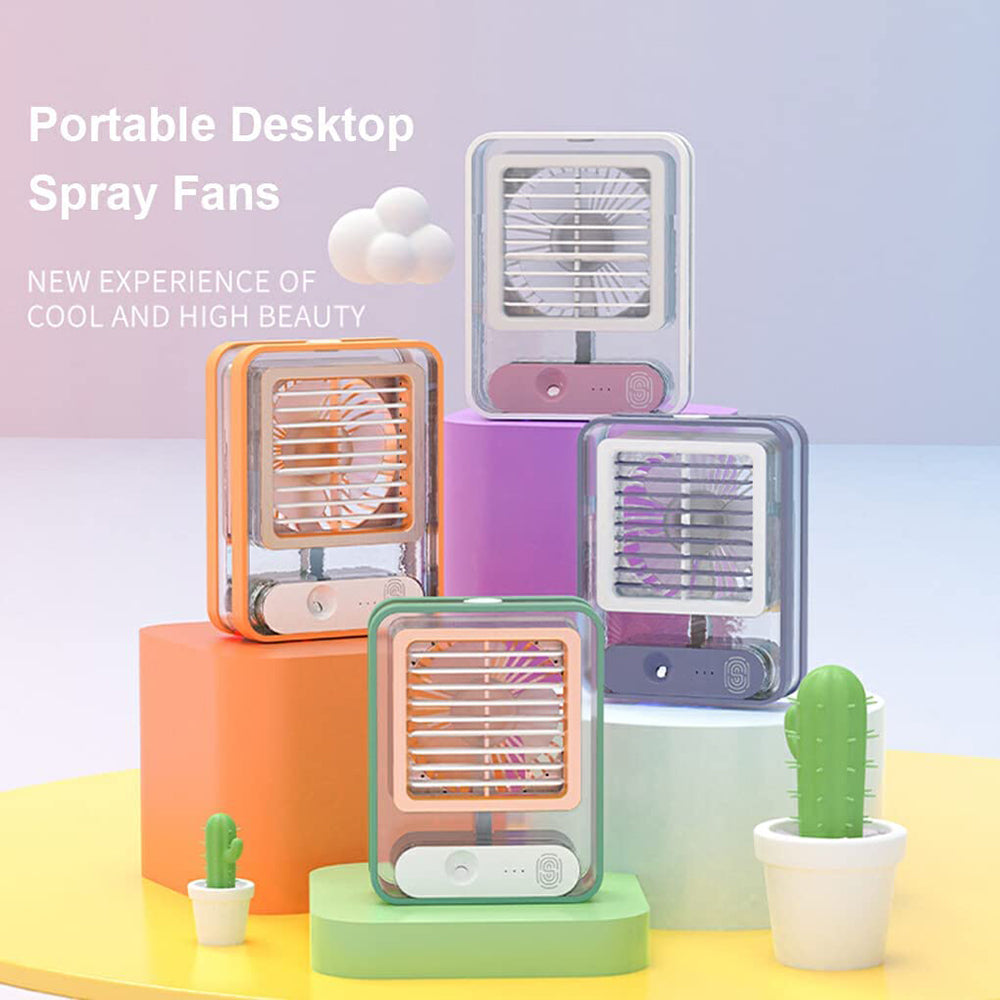 Mini Aire Acondicionado Portatil Enfriador Clima Moreka LFJ235 - Imagen 7