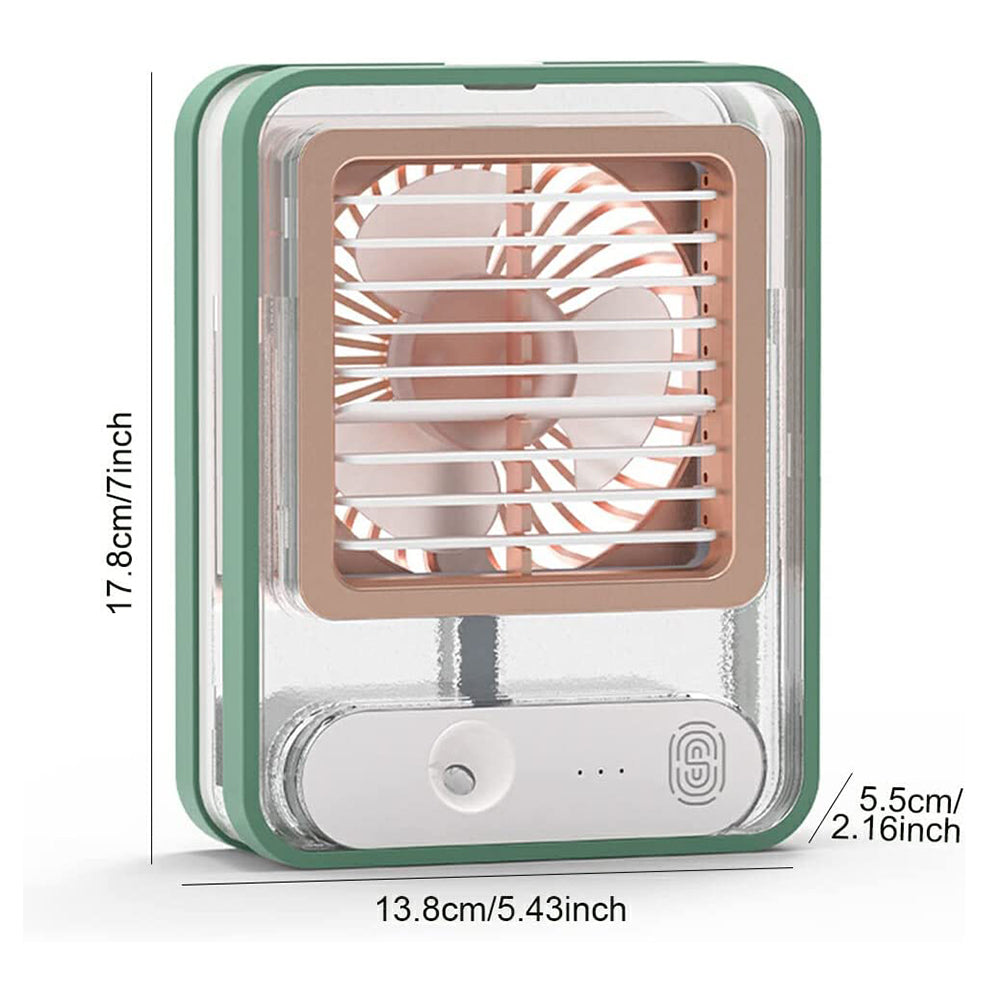 Mini Aire Acondicionado Portatil Enfriador Clima Moreka LFJ235 - Imagen 9
