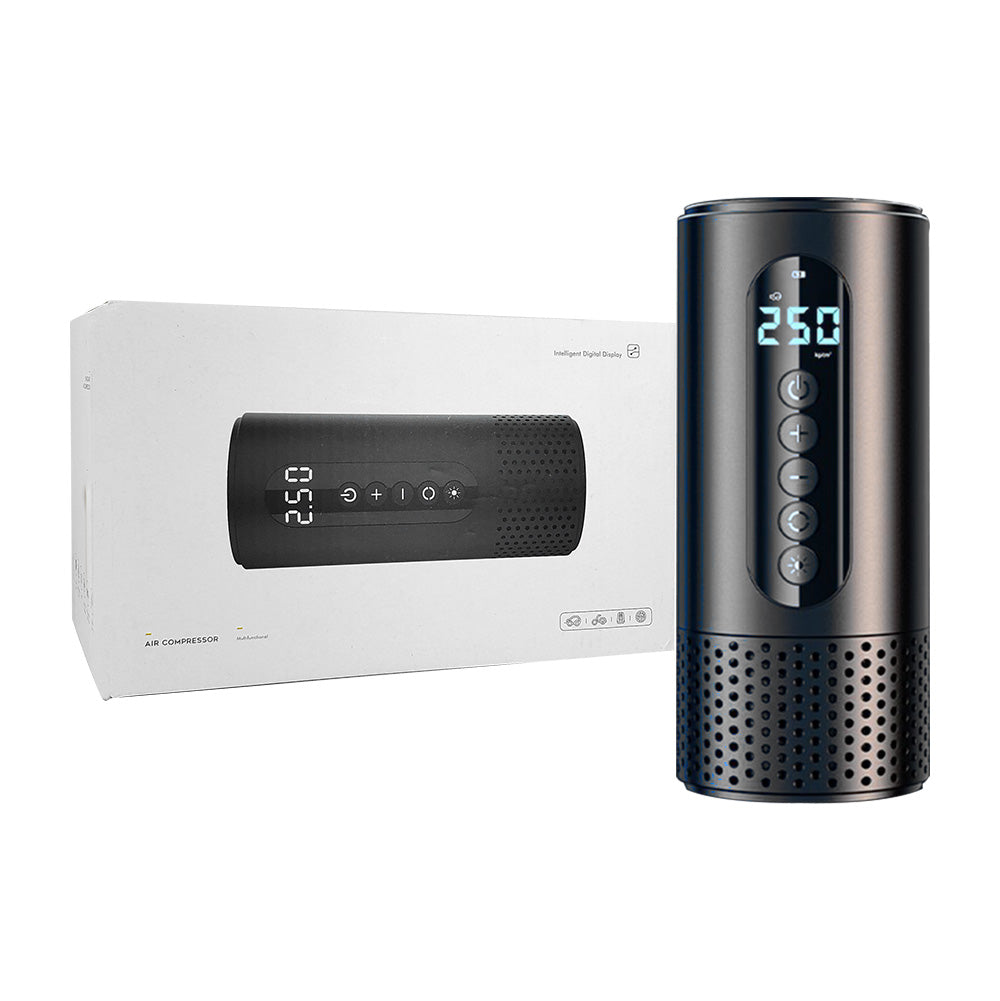 Compresor Aire Auto Electrico Portatil 120w Inflador 12v Digital EG-209 - Imagen 7