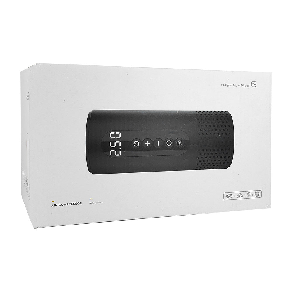 Compresor Aire Auto Electrico Portatil 120w Inflador 12v Digital EG-209 - Imagen 9