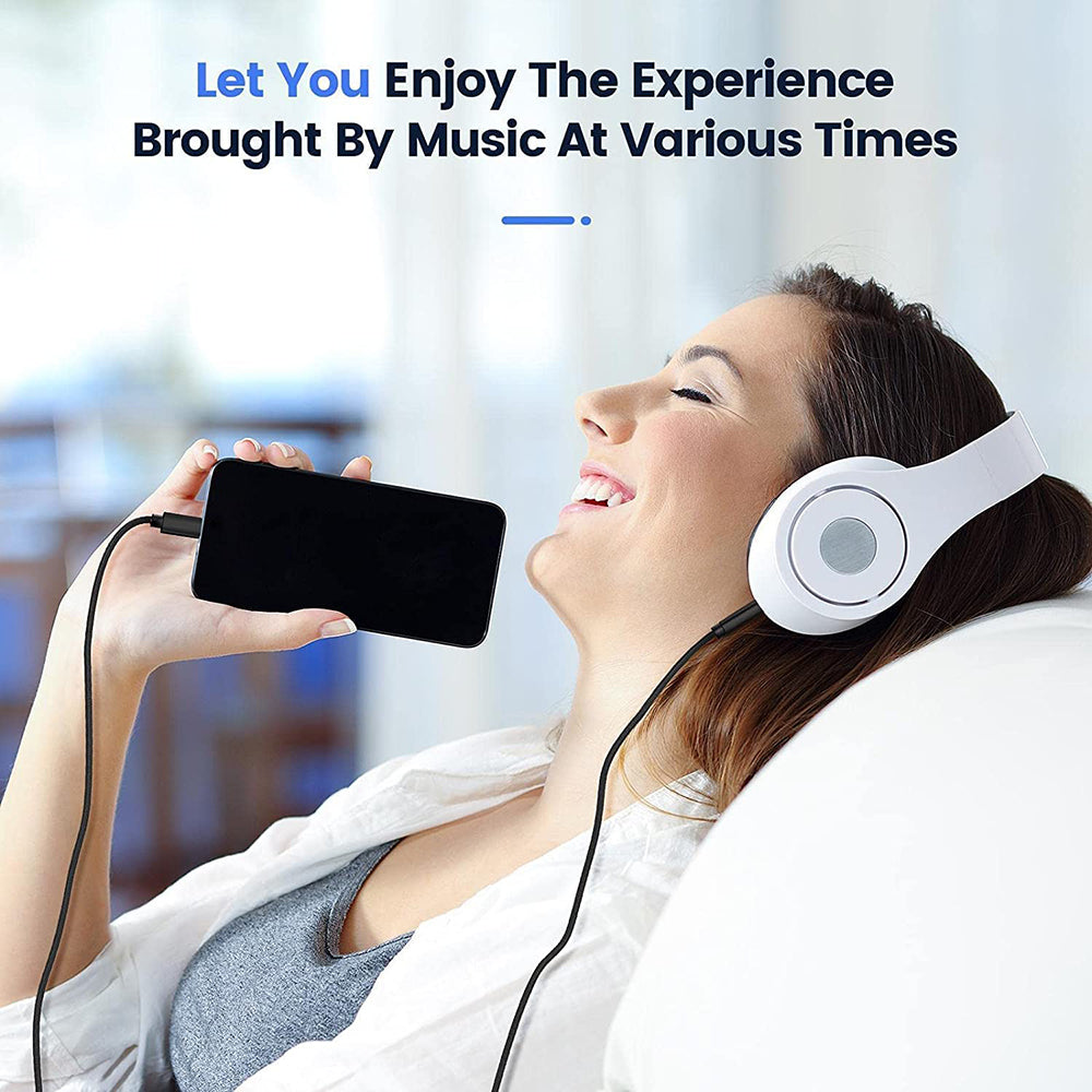 Convertidor tipo Lightning a 3.5mm Auxiliar Audio AU-11 1M - Imagen 4