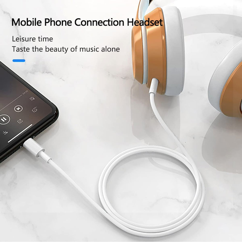 Convertidor tipo C a 3.5mm Auxiliar Audio AU-10 1M - Imagen 6