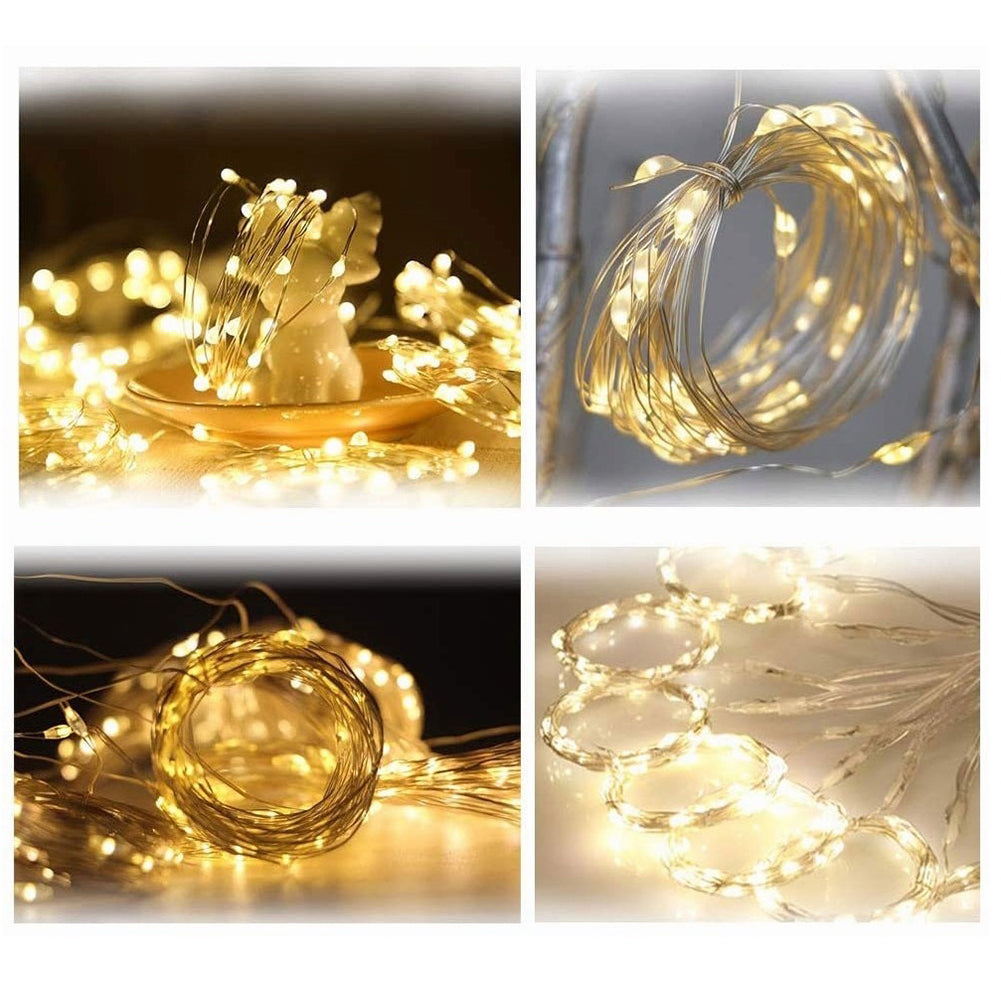 Cortina Serie Luces 300 Led Decorativas Usb 3x3m USB - Imagen 4