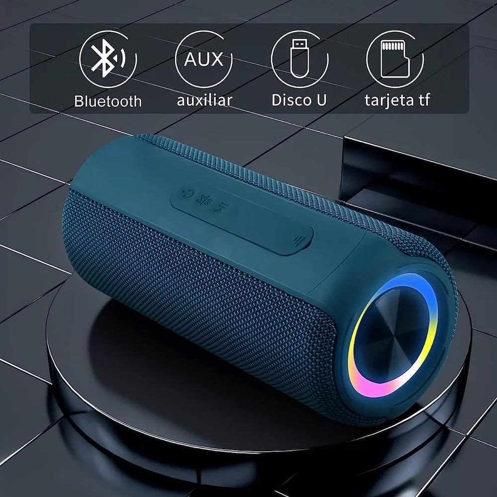 Bocina Bluetooth Moreka M-200 TF Card Radio FM Resistente al agua - Imagen 5