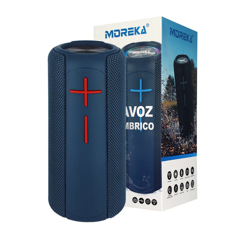 Bocina Bluetooth Moreka M-200 TF Card Radio FM Resistente al agua - Imagen 8