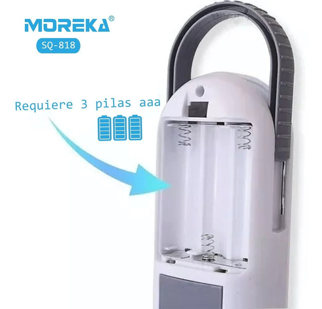 Lámpara Emergencia Moreka SQ-818, 5W, 8Hrs. 30 LEDS Recargable - Imagen 4