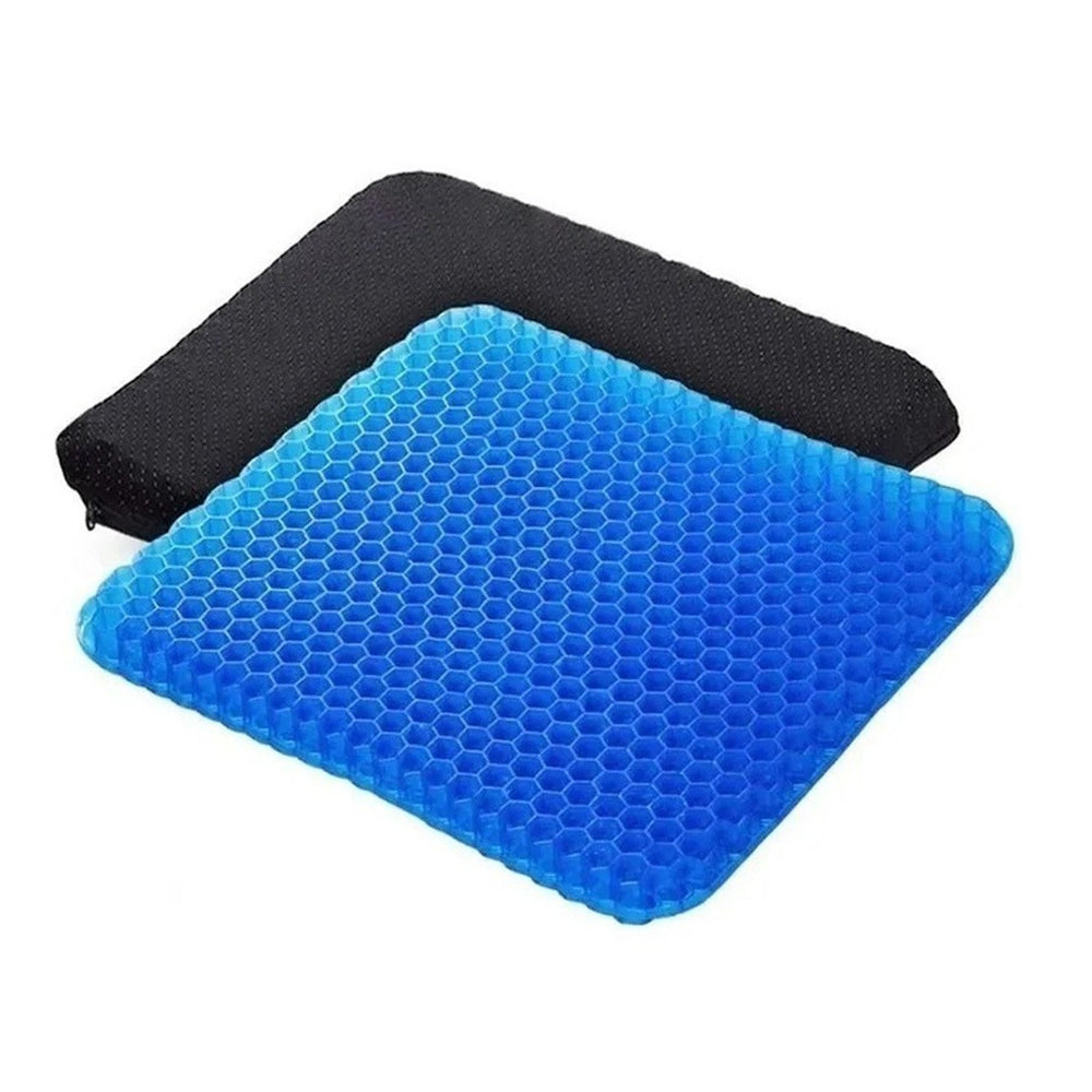 Cojin Gel Silicon Ergonomico Panal Comodo Asiento Auto Silla - Imagen 2