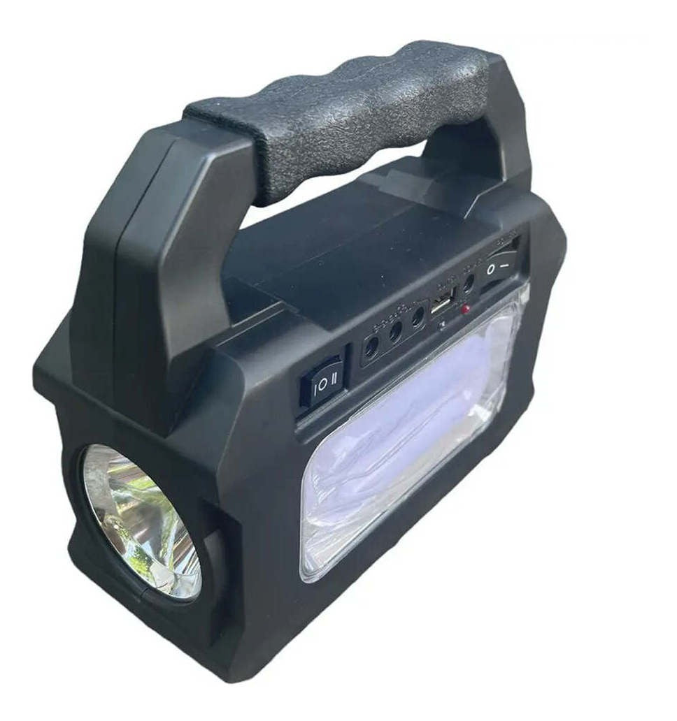 Mini Sistema Solar 3 Focos Linterna Power Bank MOR-8080 - Imagen 7