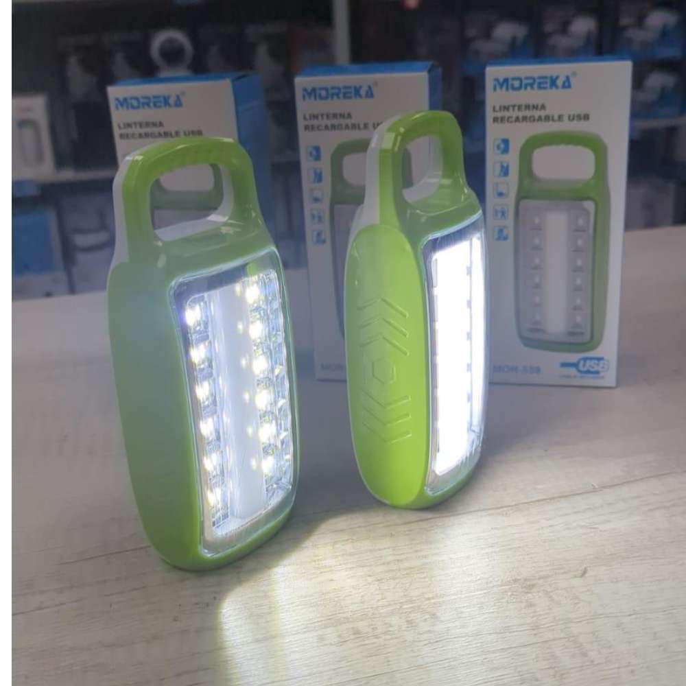 Lampara de Emergencia portátil Moreka MOR-559 14 Leds Recargable - Imagen 6