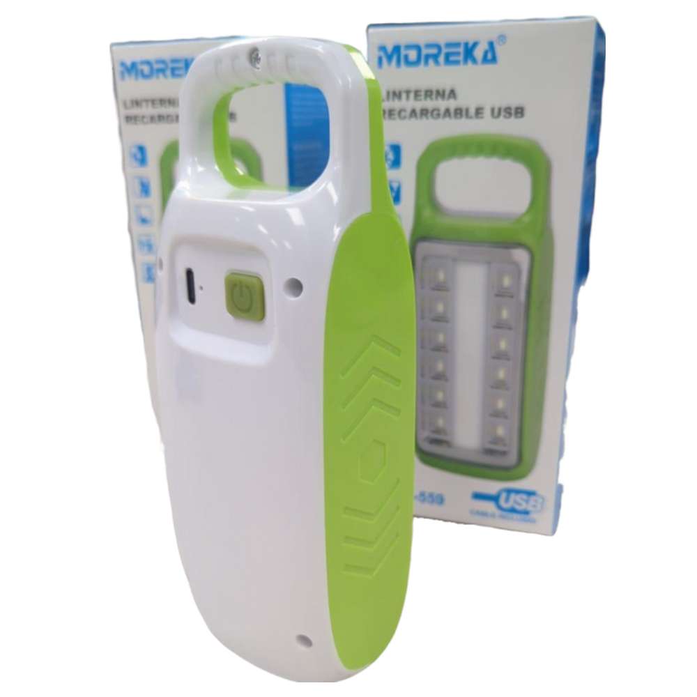 Lampara de Emergencia portátil Moreka MOR-559 14 Leds Recargable - Imagen 8