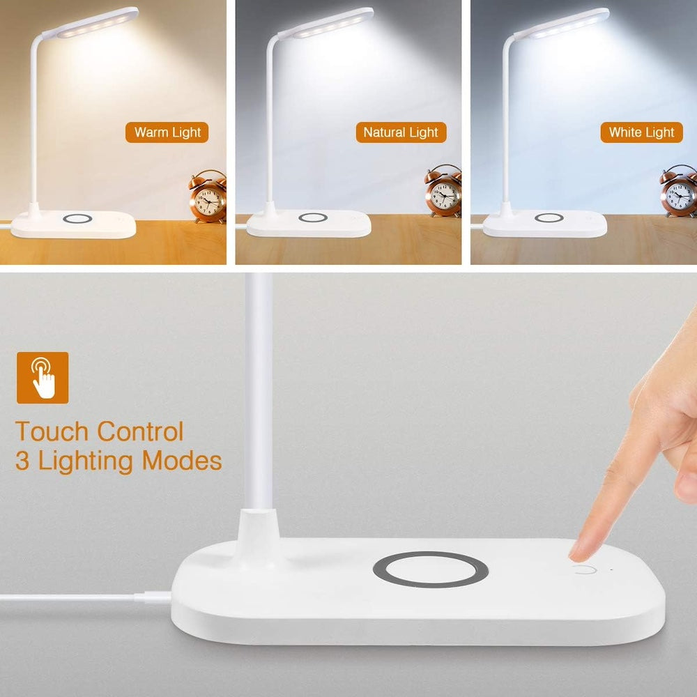 Lámpara de mesa de carga inalámbrica Sensor táctil TYV-2083 - Imagen 5
