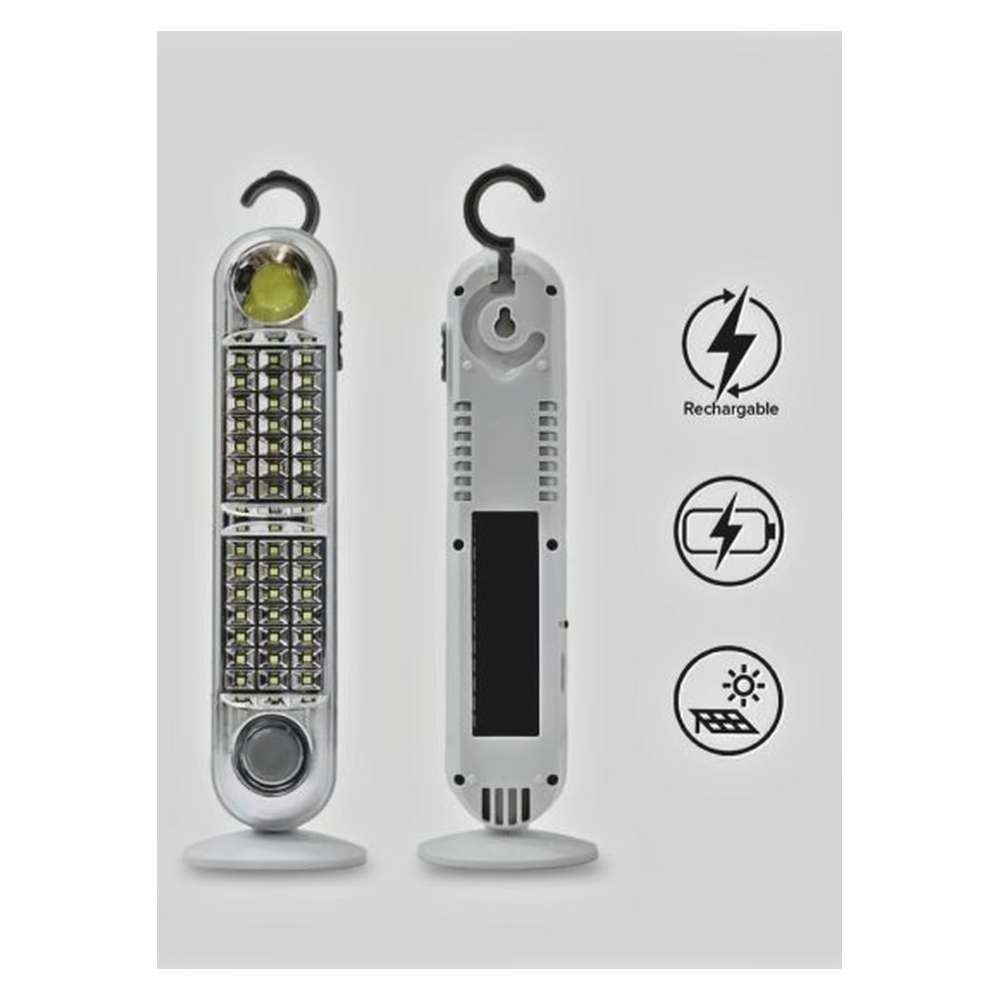 Lampara de Emergencia portátil Moreka MYJ-8683U 43 Leds recargable gancho pegable - Imagen 7