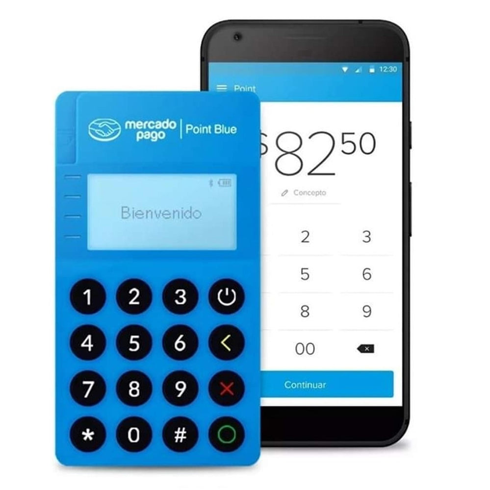 Point Blue Lector De Tarjetas Bluetooth Qr Gratis - Imagen 1