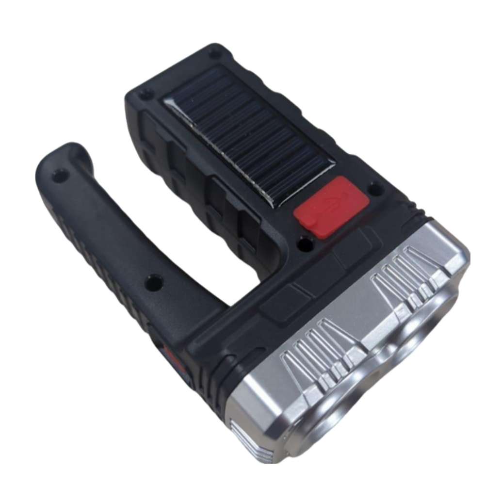 Linterna solar recargable de 4 Leds + COB 7701-B - Imagen 9