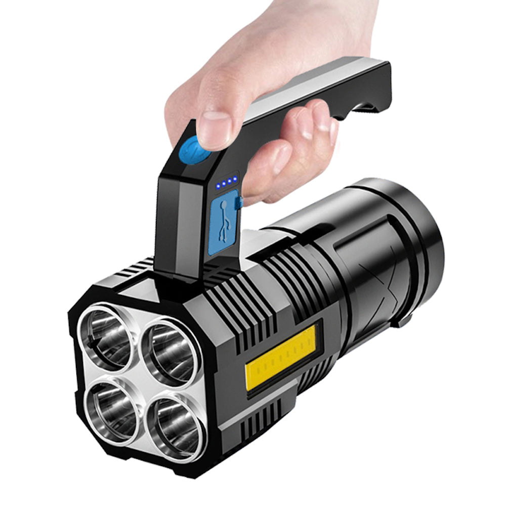 Linterna super brillante de 4 Leds + COB Recargable Moreka 508 - Imagen 1