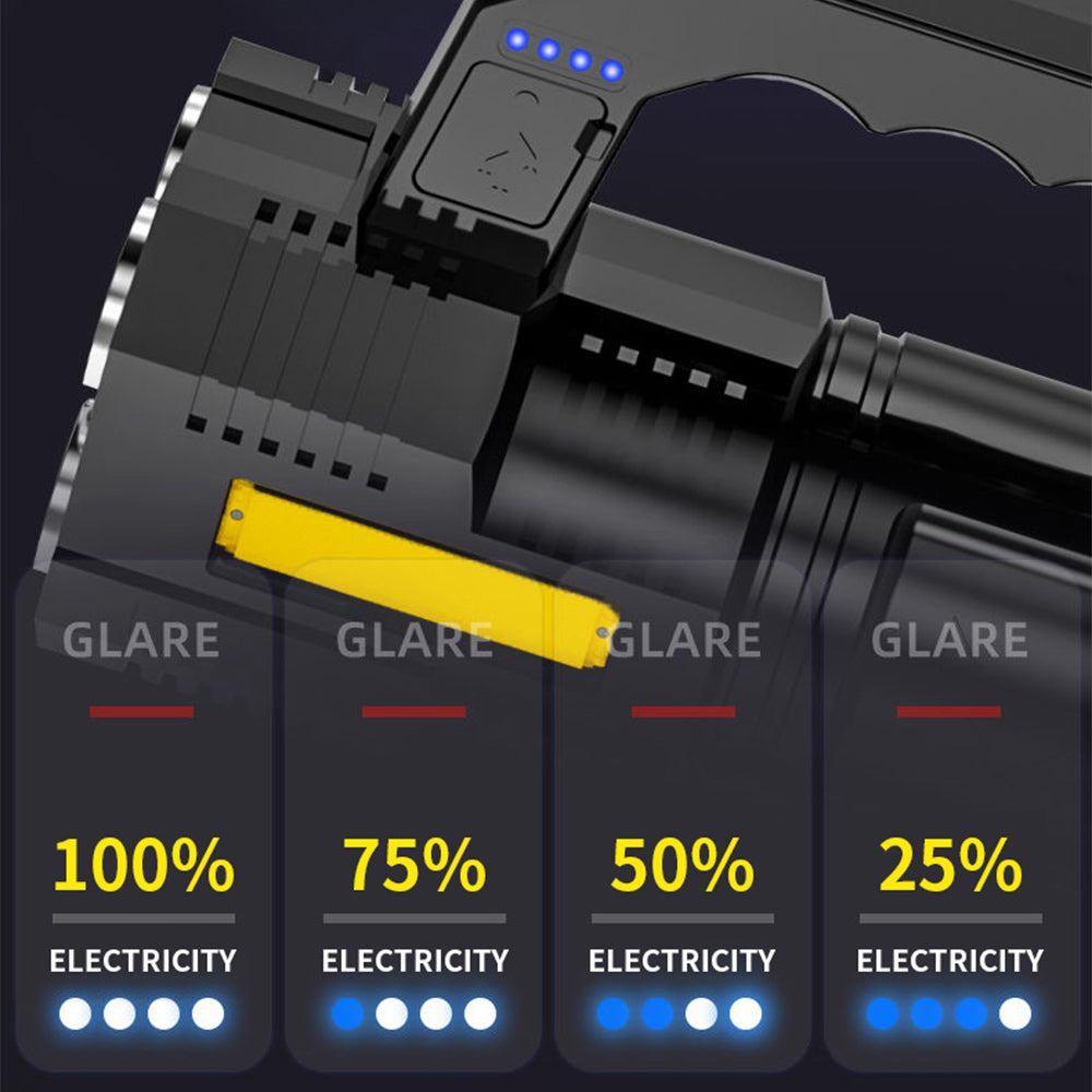 Linterna super brillante de 4 Leds + COB Recargable Moreka 508 - Imagen 6