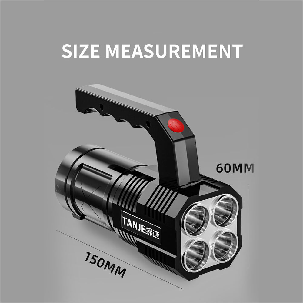 Linterna super brillante de 4 Leds + COB Recargable Moreka 508 - Imagen 10