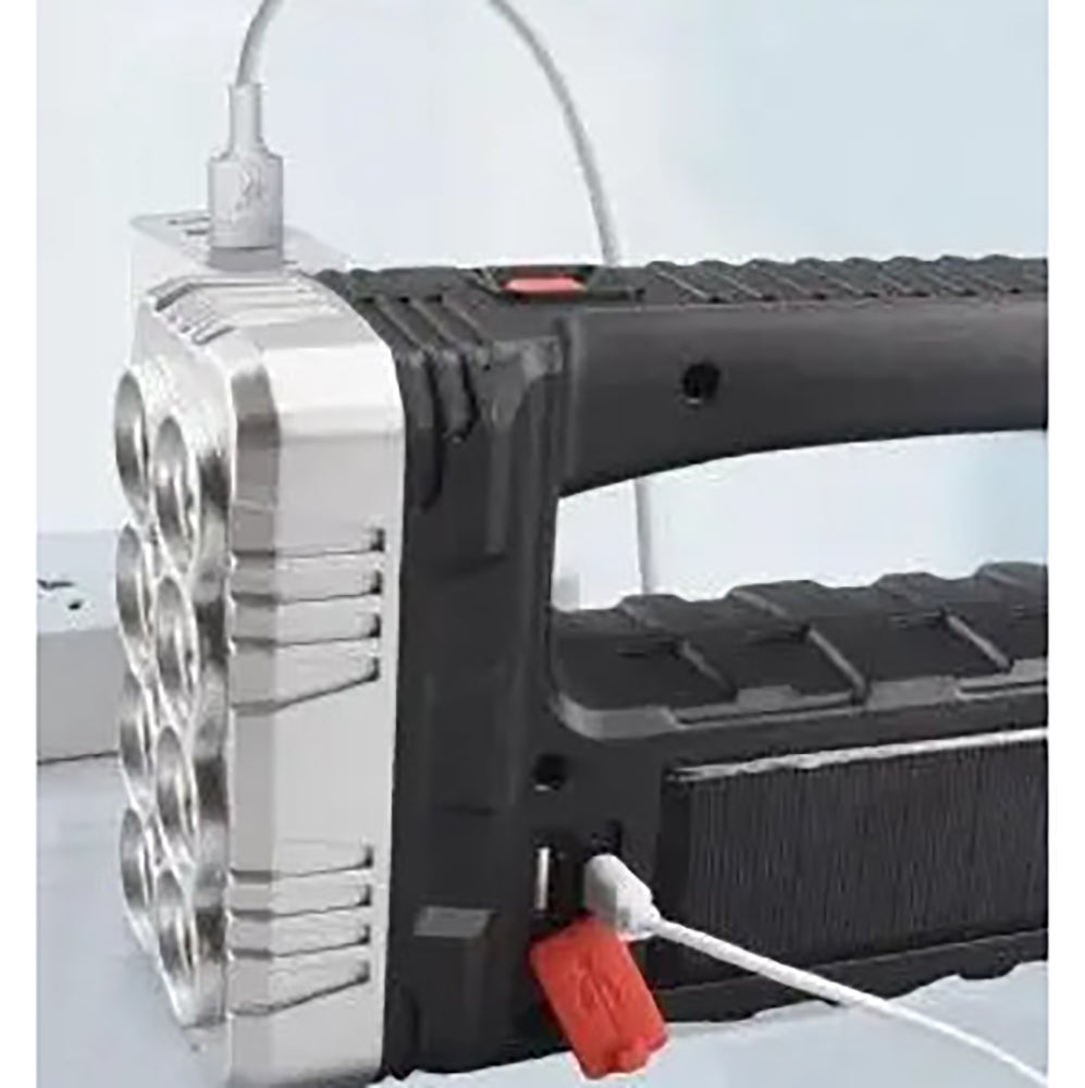 Linterna super brillante de 8 Leds + COB Solar Moreka 7702A - Imagen 5