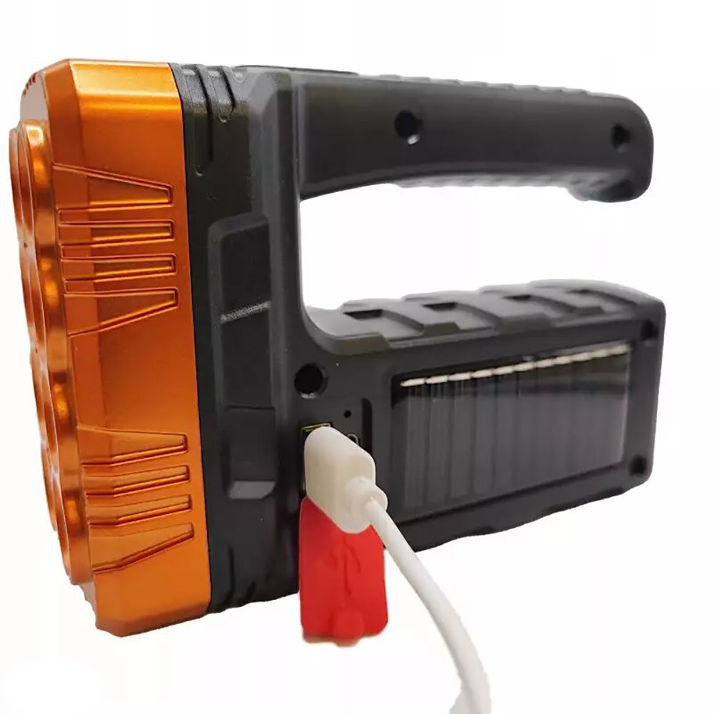 Linterna super brillante de 8 Leds + COB Solar Moreka 7702A - Imagen 7