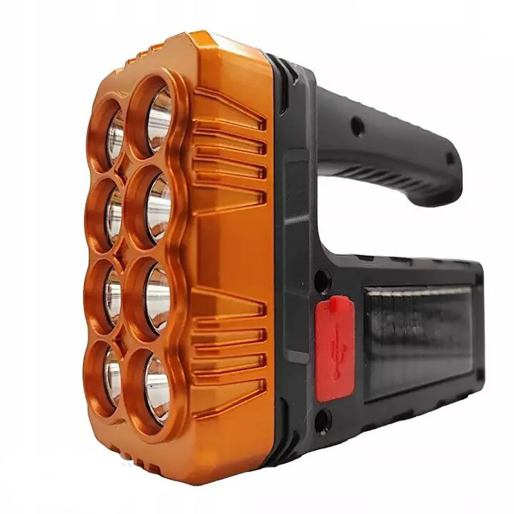 Linterna super brillante de 8 Leds + COB Solar Moreka 7702A - Imagen 8