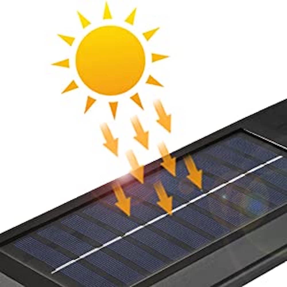 Luminaria Suburbana Alumbrado Publico Solar 100W con Sensor Movimiento GD-99100 - Imagen 9