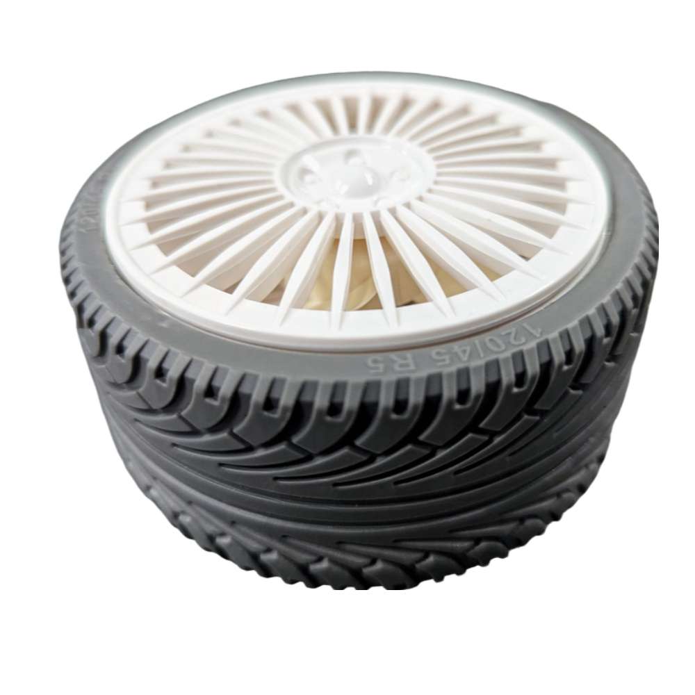 Mini Ventilador eléctrico Neumatico 9.5cm Recargable FS103 - Imagen 2