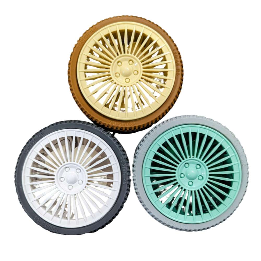 Mini Ventilador eléctrico Neumatico 9.5cm Recargable FS103 - Imagen 5