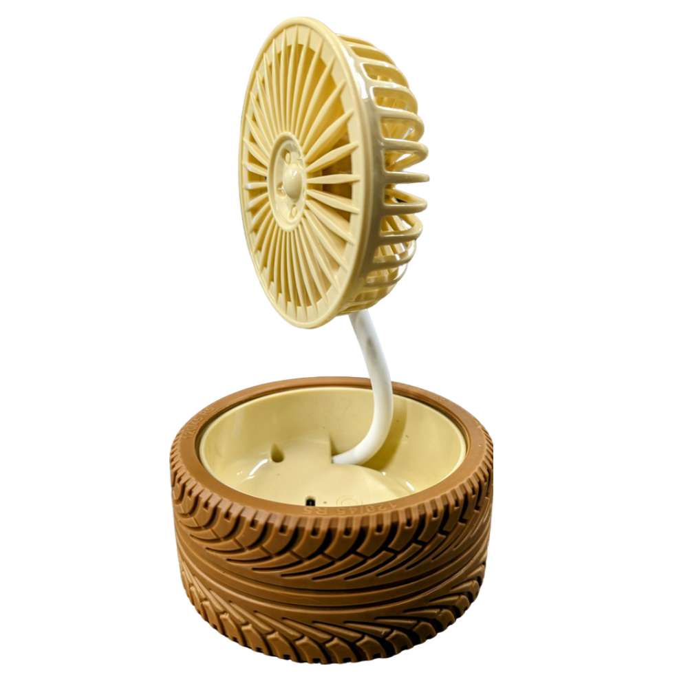 Mini Ventilador eléctrico Neumatico 9.5cm Recargable FS103 - Imagen 8