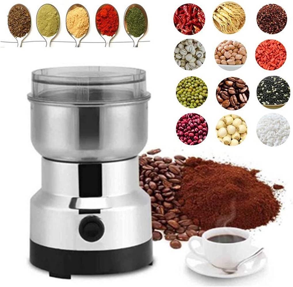 Molinillo de café y especias de acero inoxidable portatil 300ML COF-036 - Imagen 1