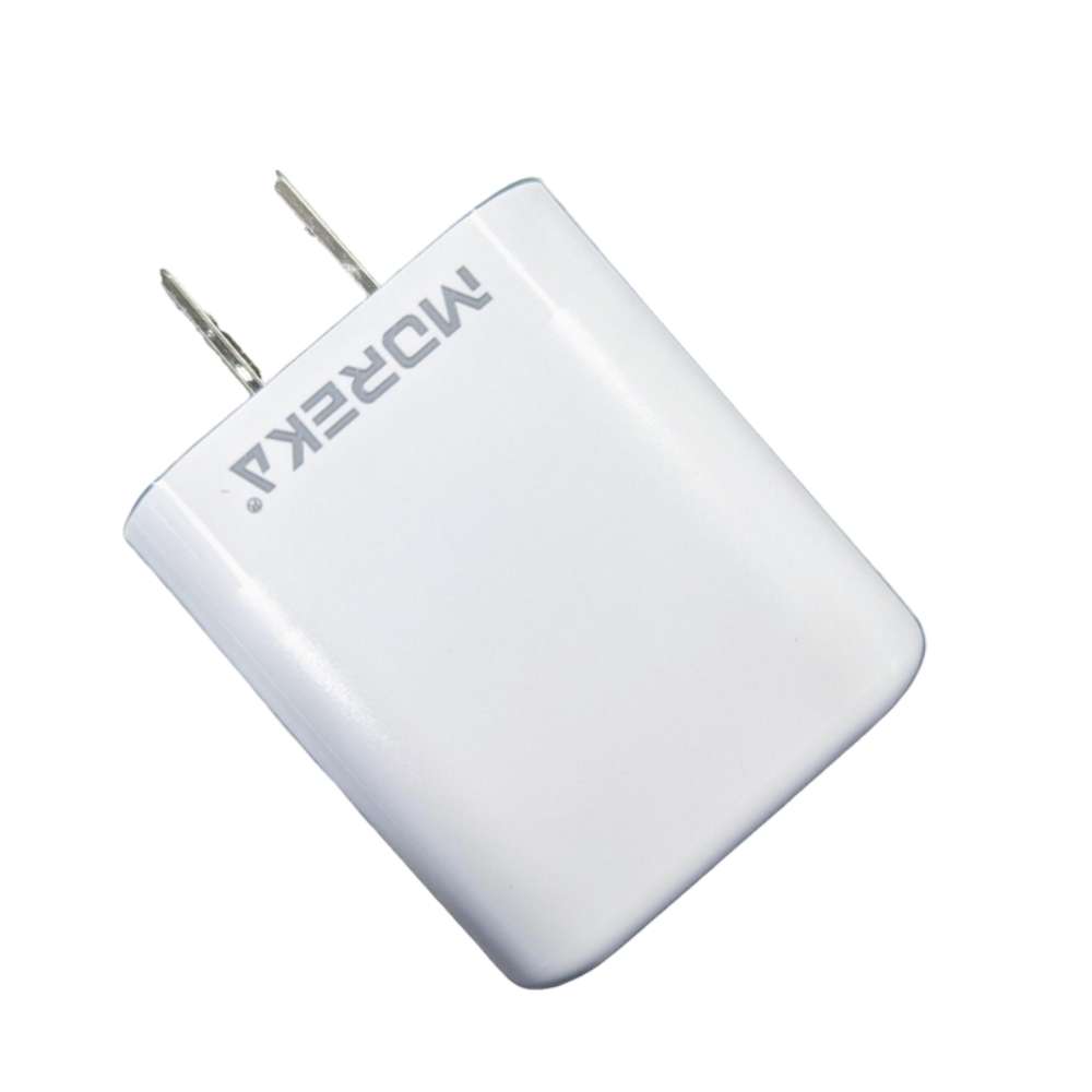 Cargador 40W Moreka AC110 2 puertos PD20W y QC 3.0 20W Cable tipo C - C 1M - Imagen 9