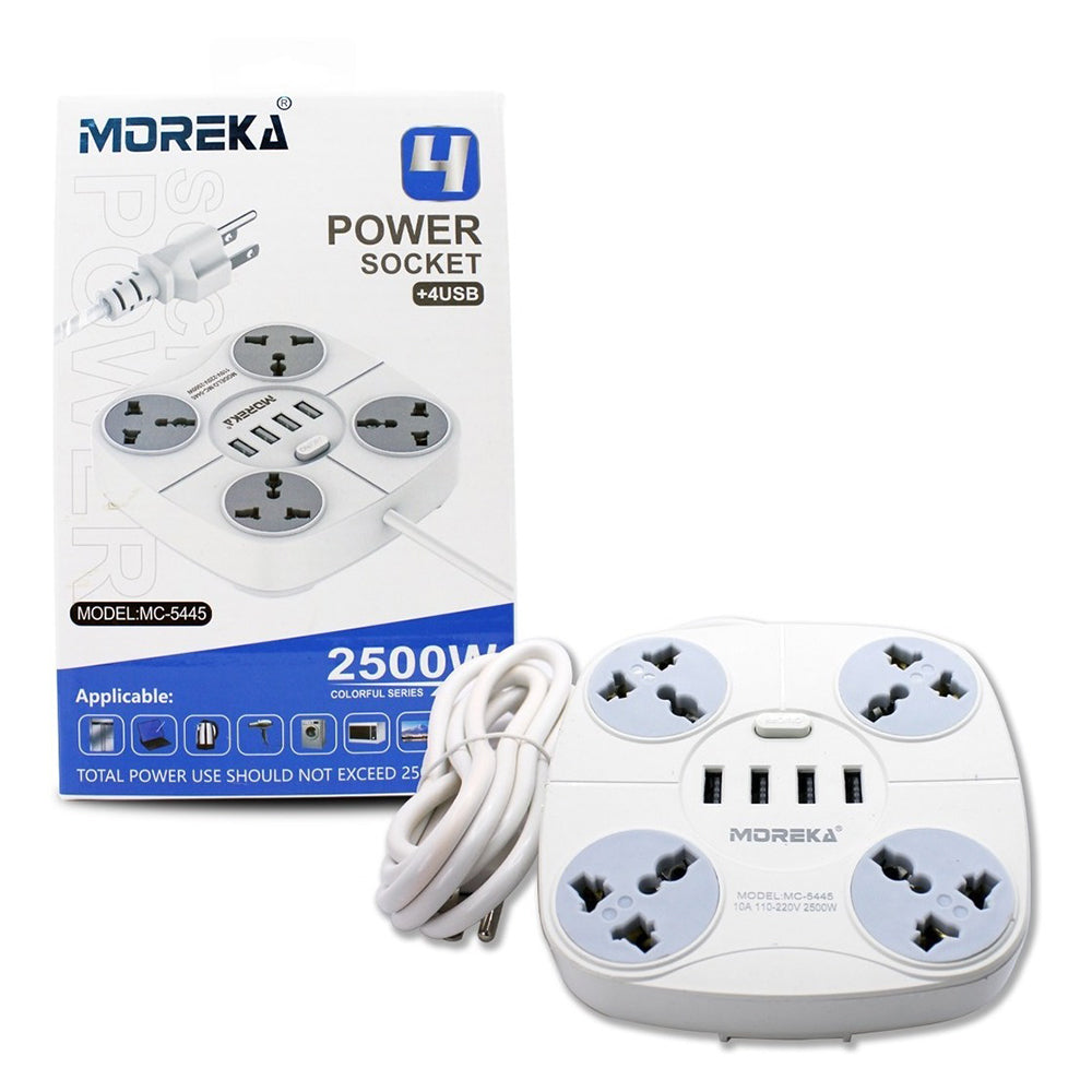 Multicontacto Circular 4 Conexiones 4 Puertos Usb Mc-5445 - Imagen 8