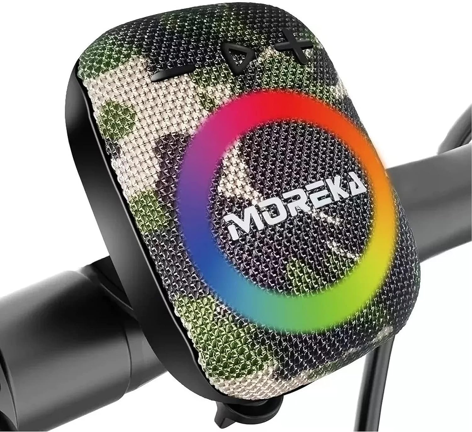 Bocina Moto Bluetooth Moreka W3S TF Card Radio FM Resistente al agua - Imagen 1