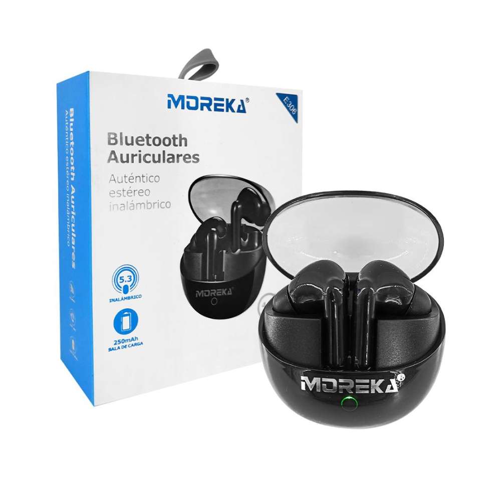 Audífonos Bluetooth Moreka E306 250mAh 5.3 - Imagen 3