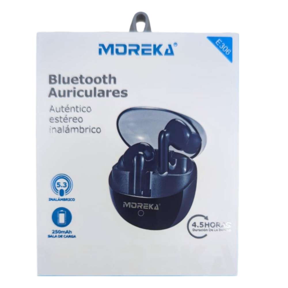 Audífonos Bluetooth Moreka E306 250mAh 5.3 - Imagen 8