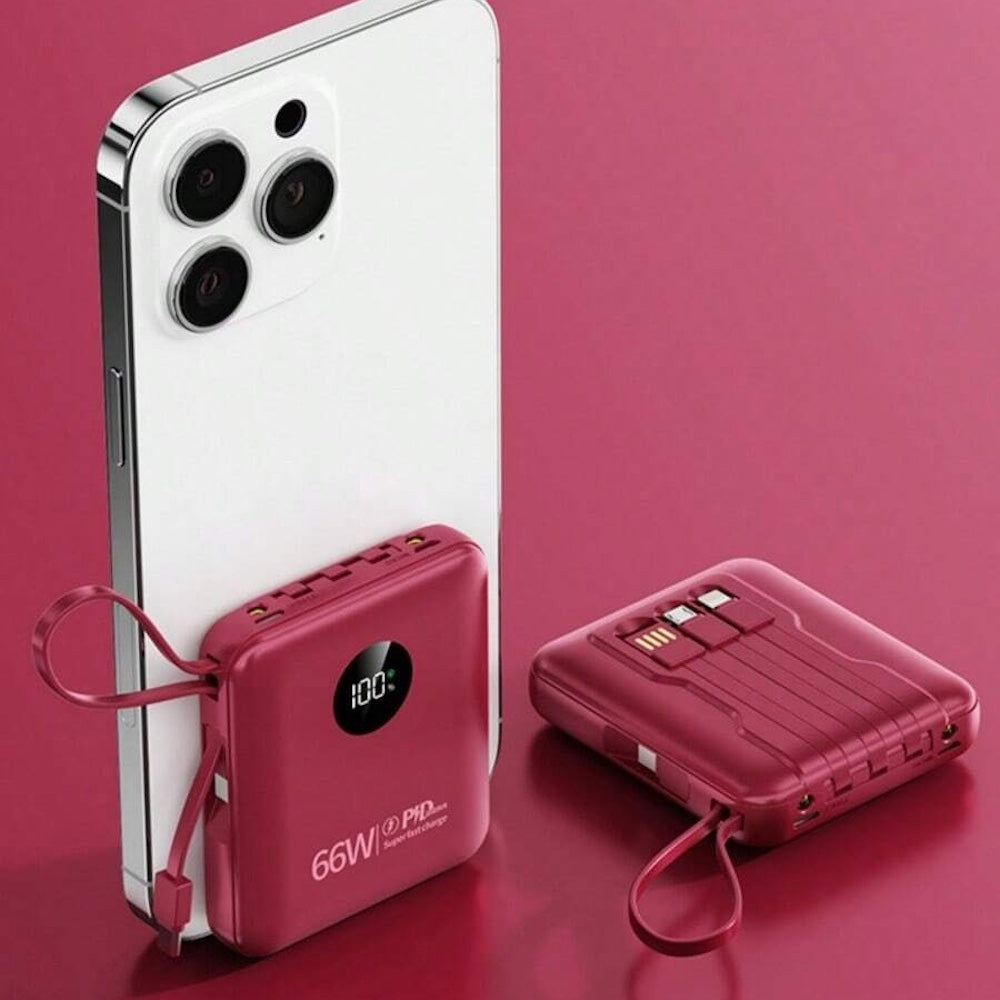Power Bank Moreka K072 10000 mAh 37W 2 entredas 4 salidas - Imagen 5