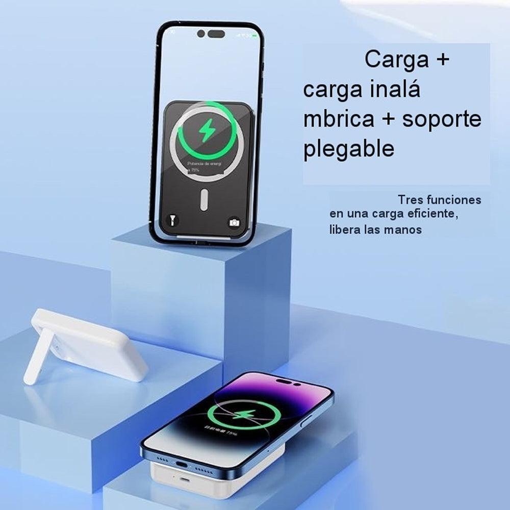 Power Bank Moreka K075 5000 mAh 18.5W inalámbrica 5W - Imagen 6