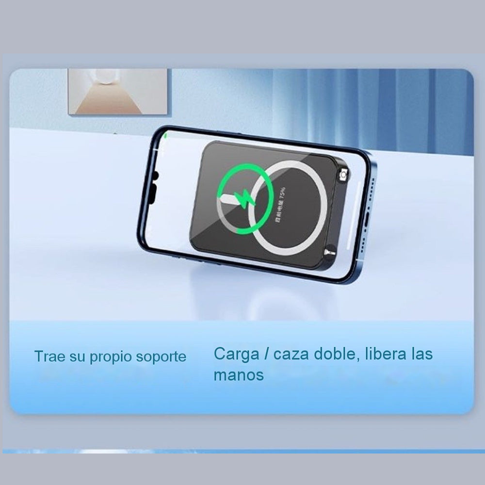Power Bank Moreka K075 5000 mAh 18.5W inalámbrica 5W - Imagen 7