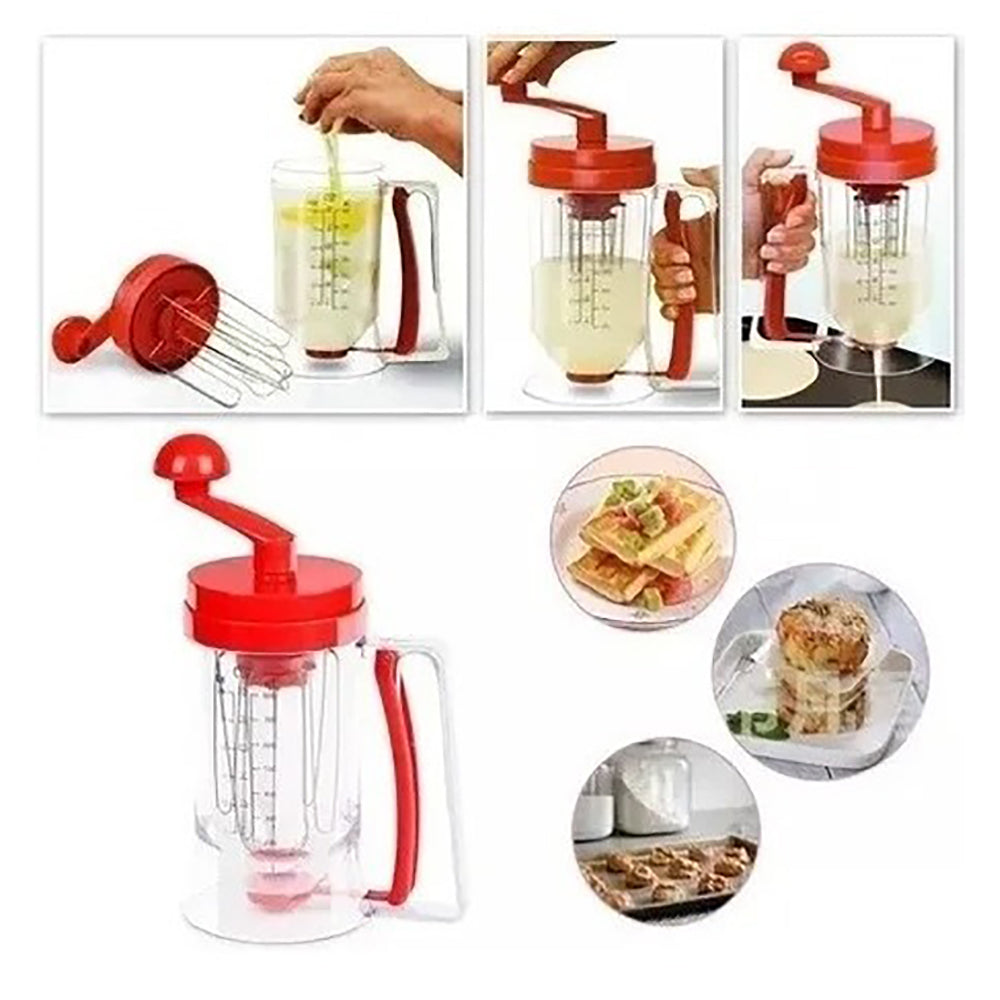 Dispensador Mezclador Manual Hot Cakes Pasteles - Imagen 8