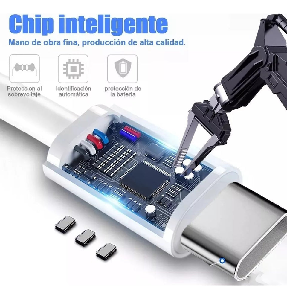 Cargador Tipo C Moreka MR0805 2.1A Incluye Cable tipo C - Imagen 3