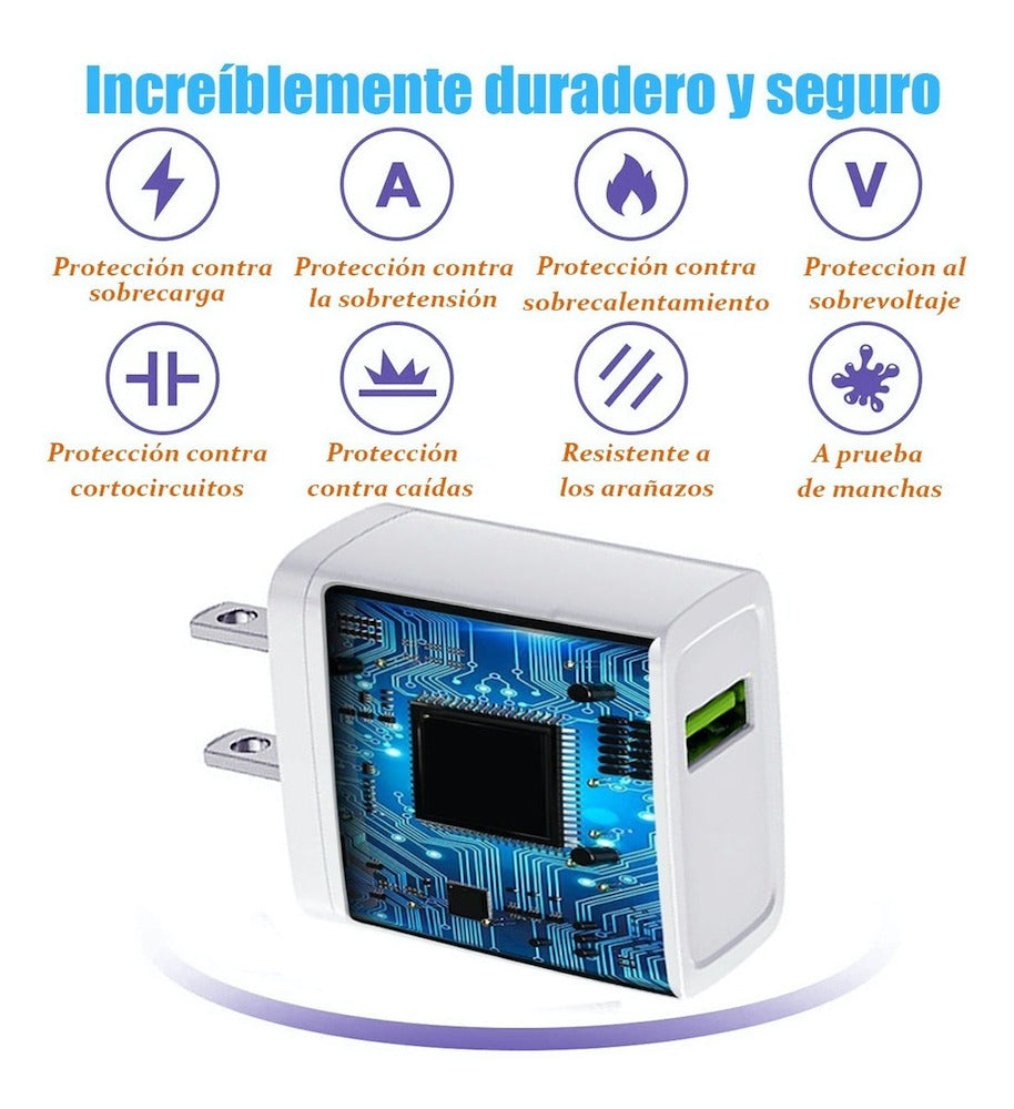 Cargador Tipo C Moreka MR0926 18W Incluye Cable tipo C - Imagen 6
