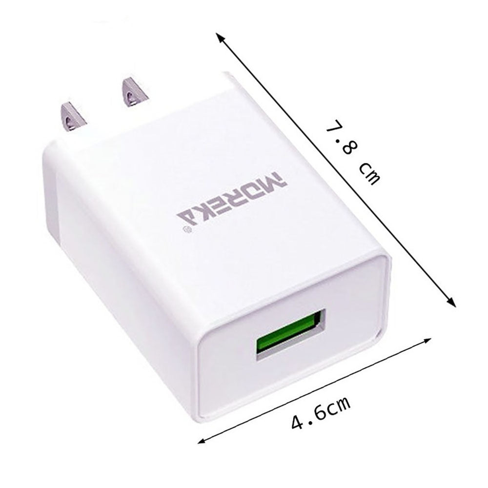 Cargador Moreka MR2611 2.0A Usb Cable Tipo C - Imagen 12