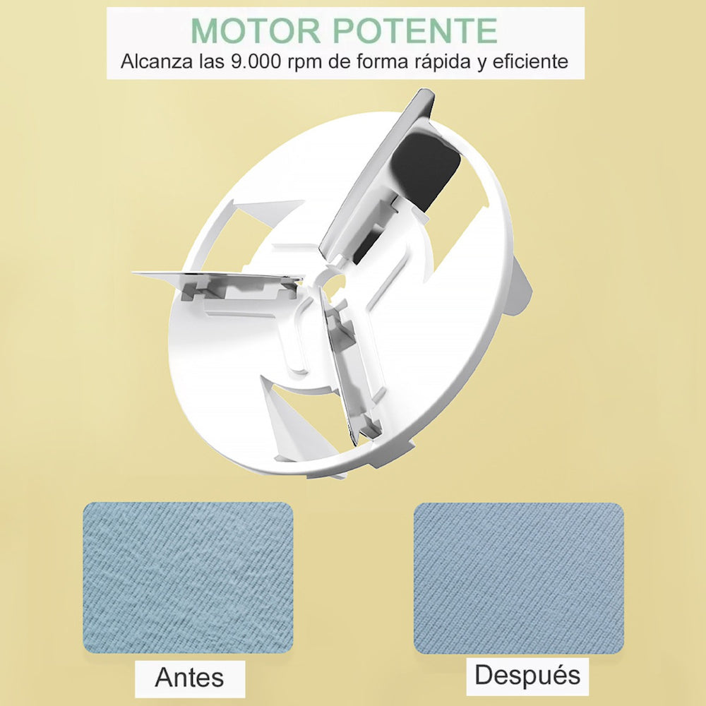 Removedor Quita Pelusa Para Ropa Eléctrico inalámbrico Moreka - Imagen 3