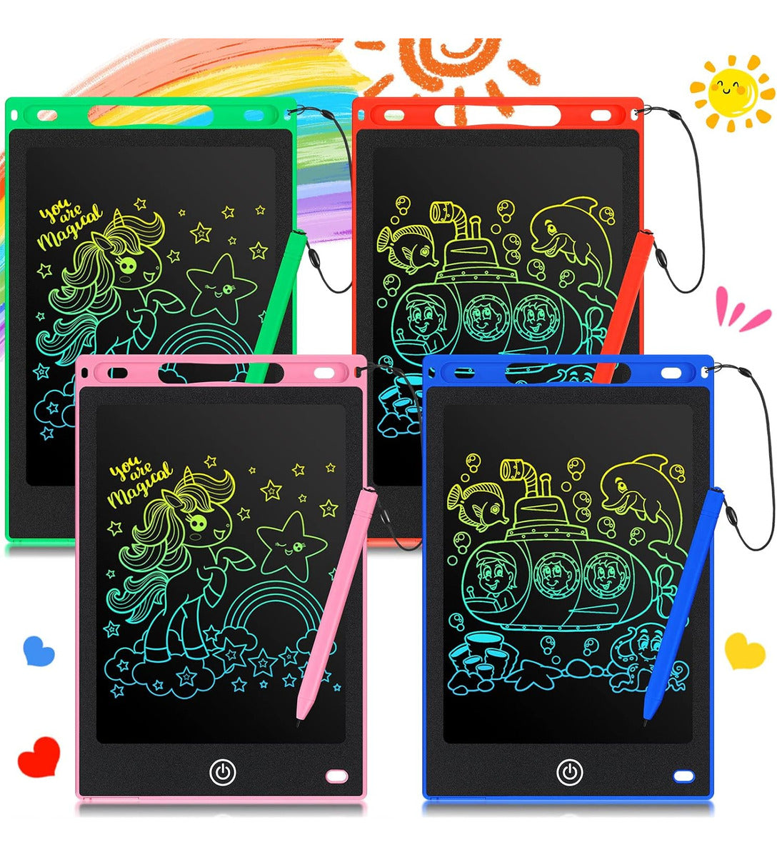 Pizarras Mágicas Lcd Para Niños De 8.5 Pulgadas Tableta ZP 03 - Imagen 2