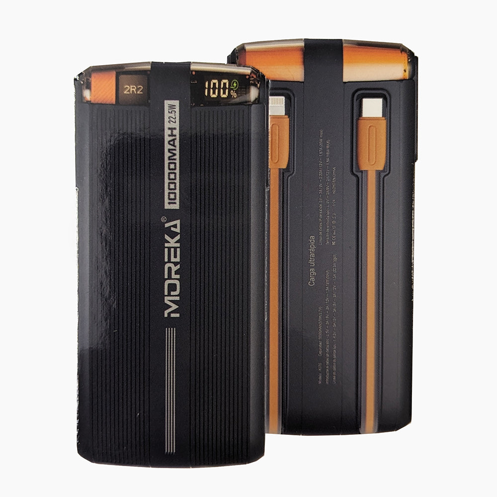 Power Bank Moreka K070 10000 mAh 22.5W Tipo C IP V8 - Imagen 1