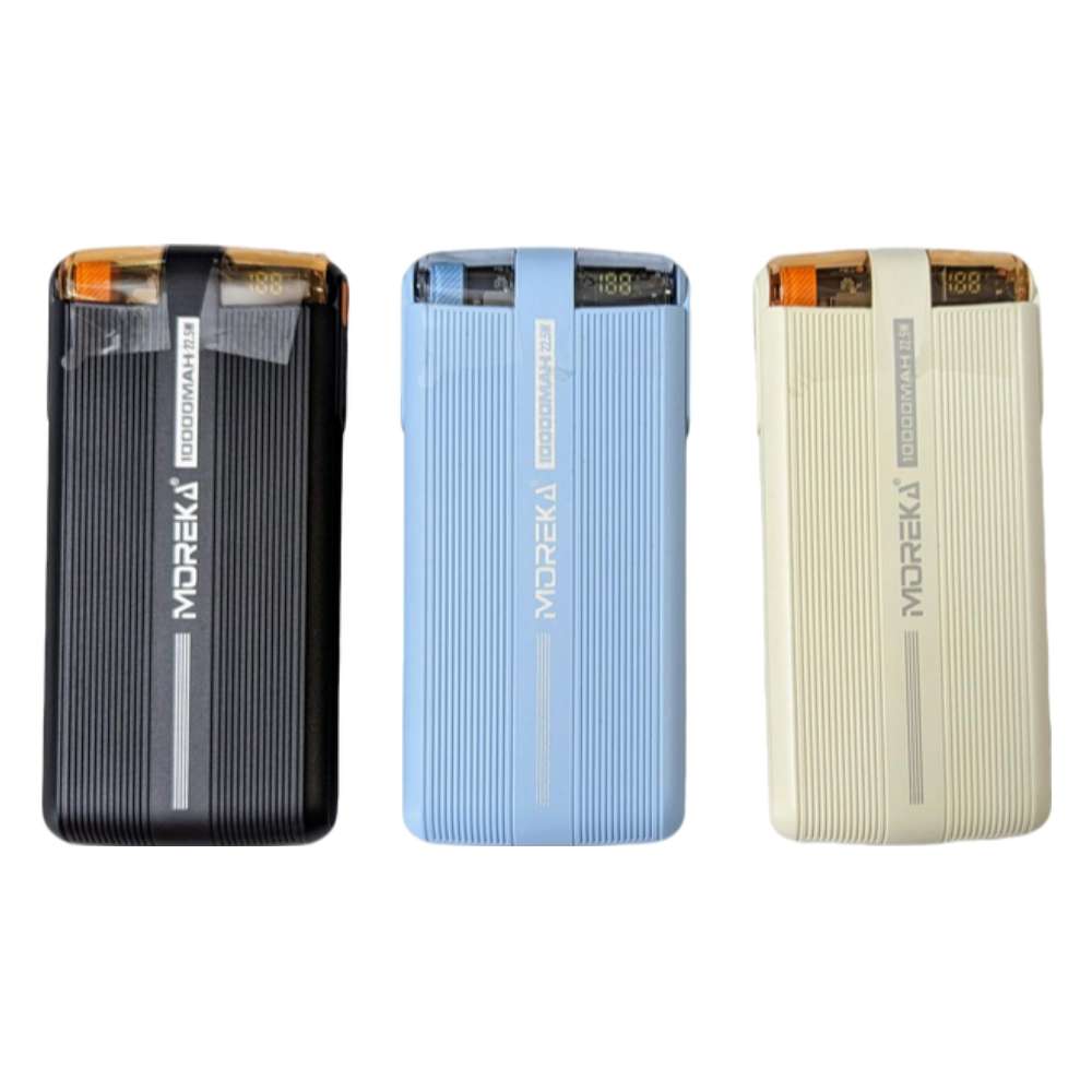 Power Bank Moreka K070 10000 mAh 22.5W Tipo C IP V8 - Imagen 2