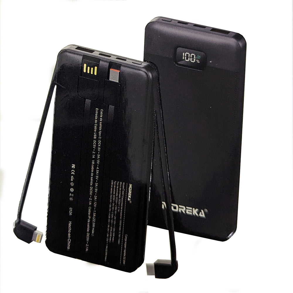 Powerbank Moreka K067 10000 mAh 3.7W Tipo C V8 IP - Imagen 2