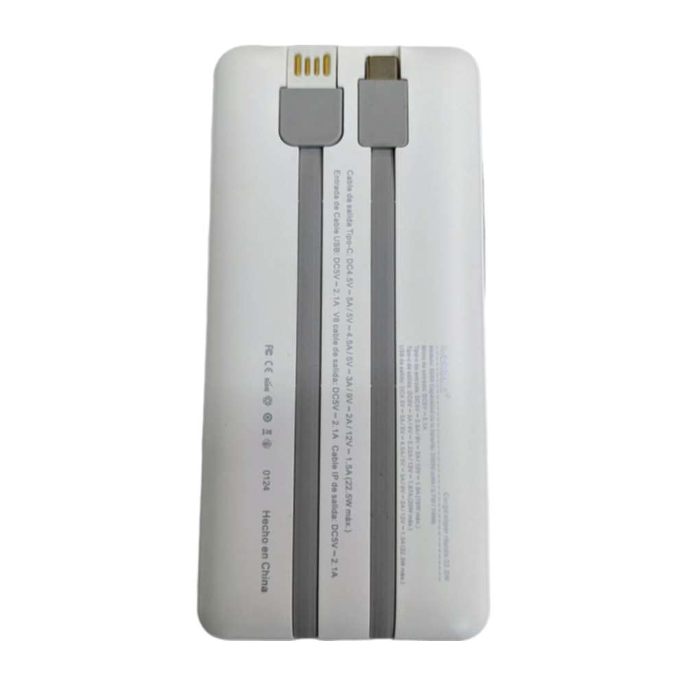 Powerbank Moreka K068 20000 mAh 22.5W Tipo C IP V8 - Imagen 8