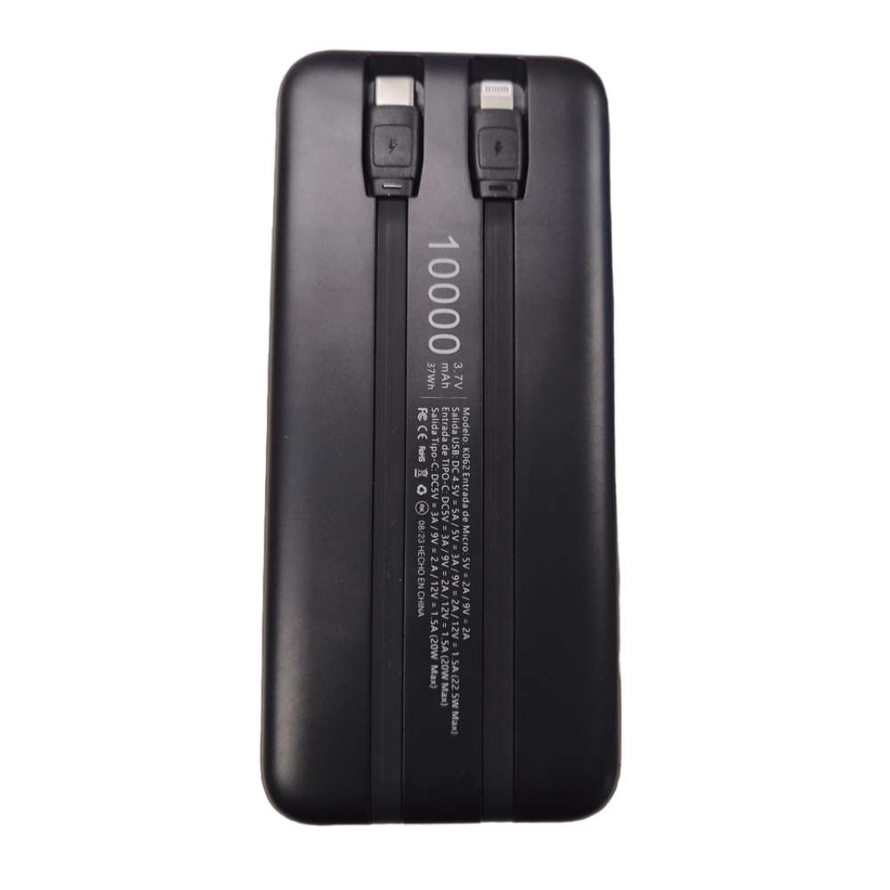 Powerbank Moreka K061 10000 mAh Tipo C IP Carga Rápida 22.5W - Imagen 7