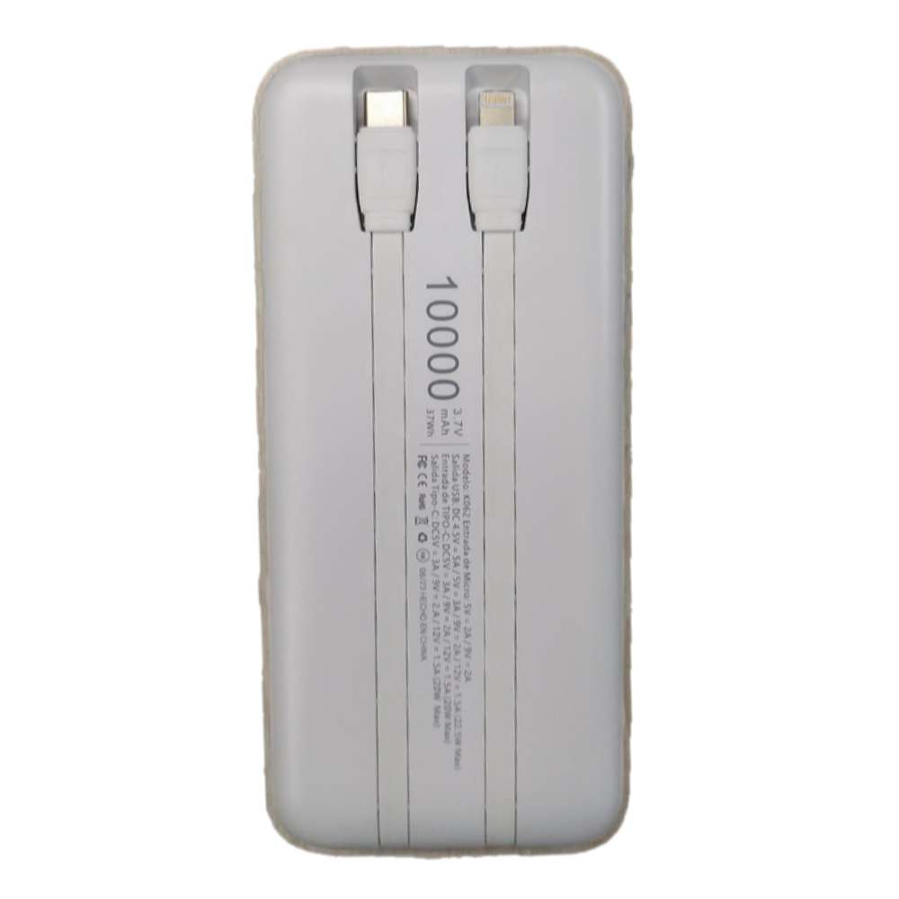 Powerbank Moreka K062 10000 mAh Tipo C IP Carga Rápida 22.5W - Imagen 2