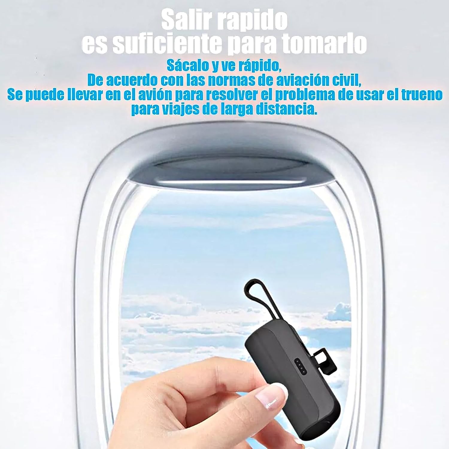 Powerbank Moreka K058 5000 mAh Tipo C IP - Imagen 8
